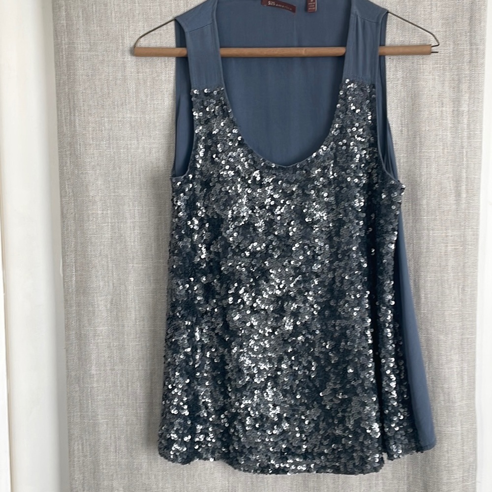 525 America sequin top